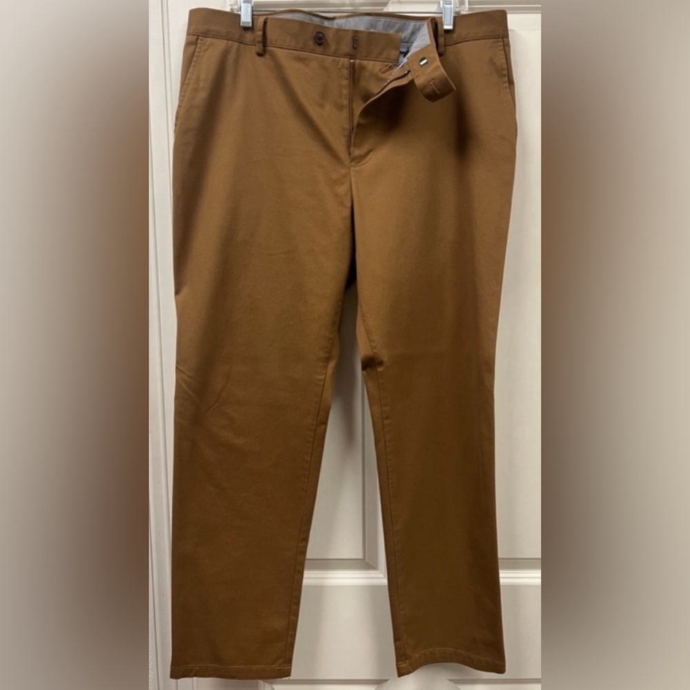 Charles Tyrwhitt Ultimate Non-Iron Chinos, Camel, 38x30